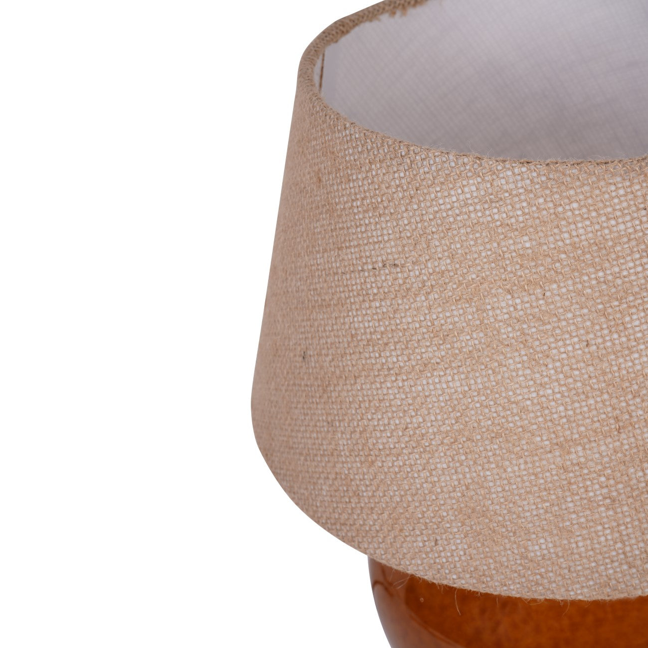 Aubrey Terracotta Ceramic Table Lamp | Small